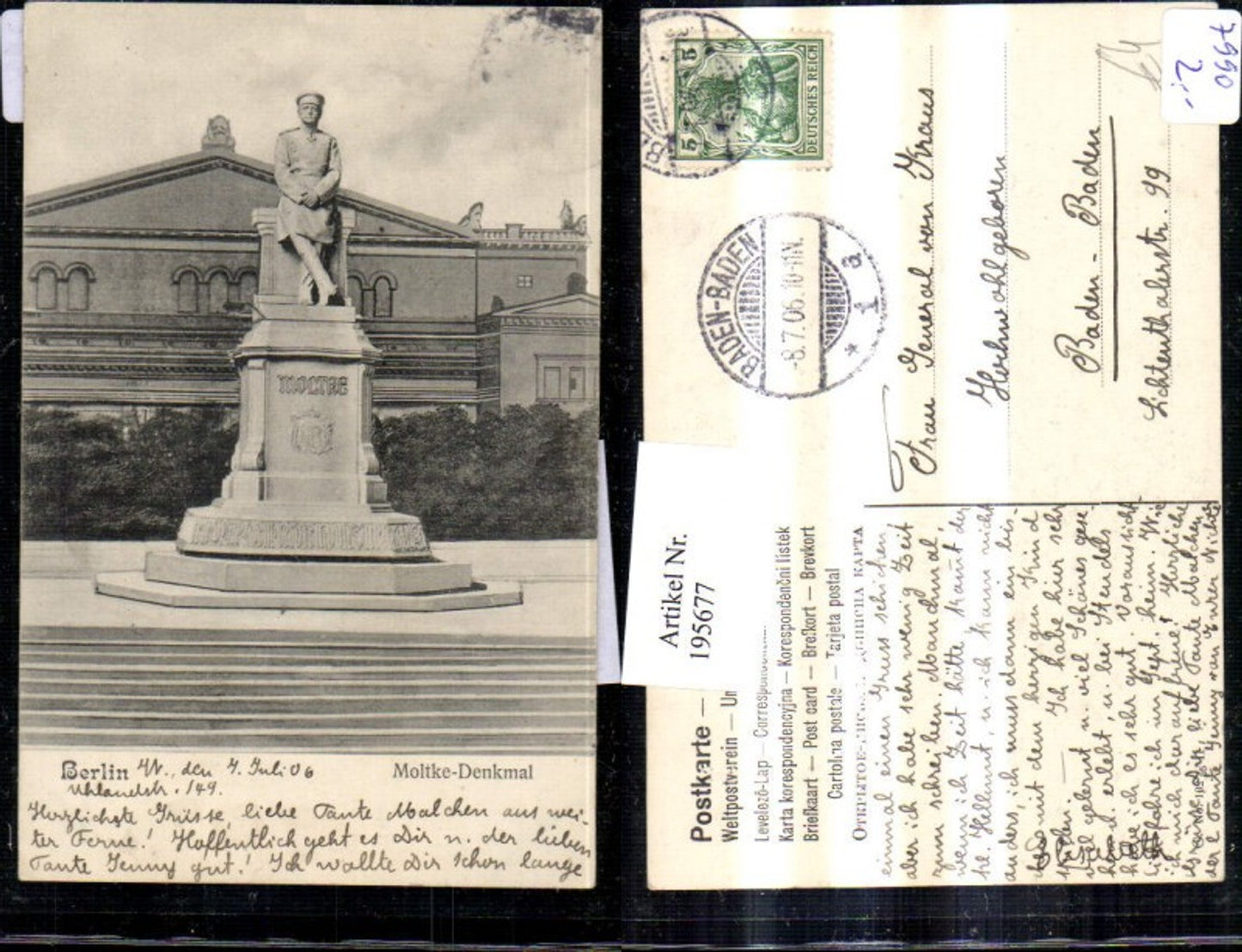 195677,Berlin Moltke-Dekmal