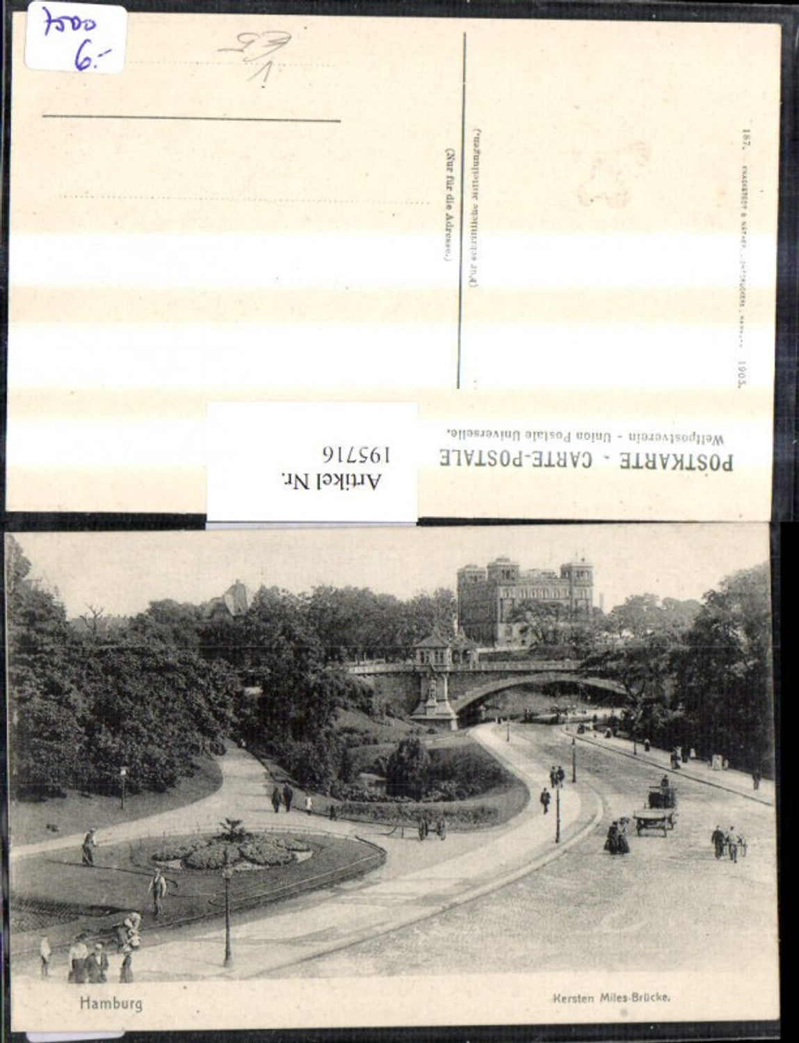 195716,Hamburg Kersten Miles-Brücke Straßenansicht pub Knackstedt & Näther 187