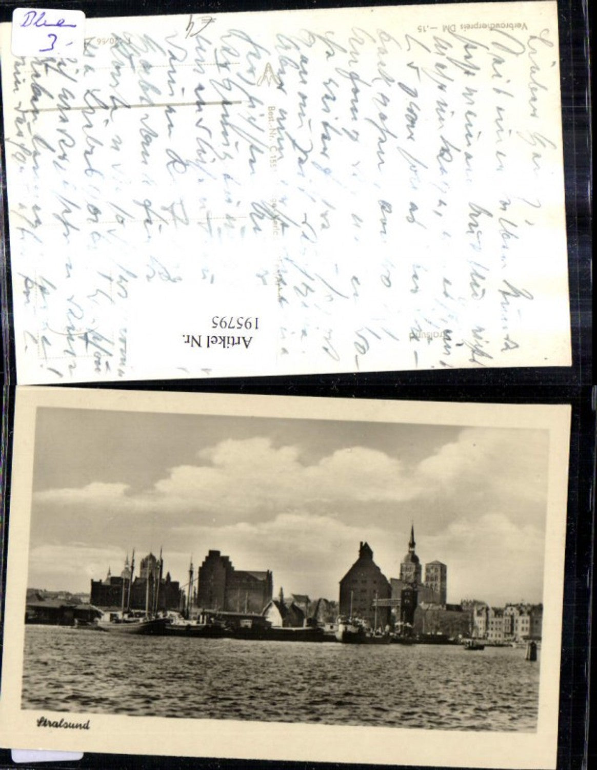 195795,Stralsund Hafen Schiffe Dampfer