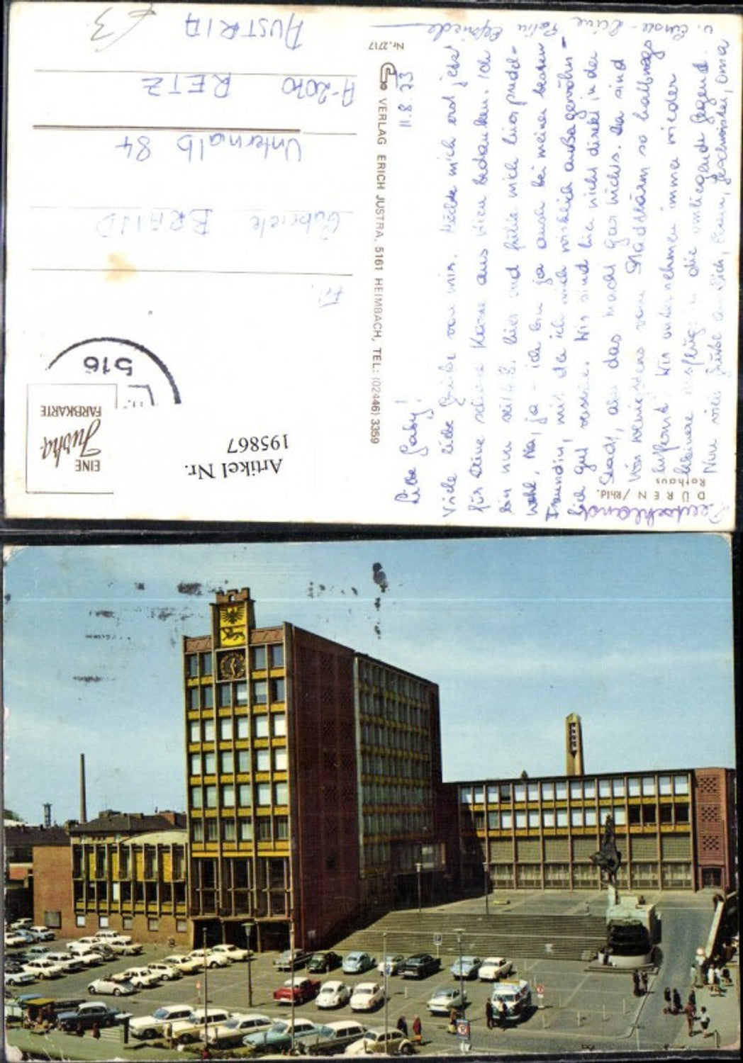 195867,Düren Theinland Rathaus