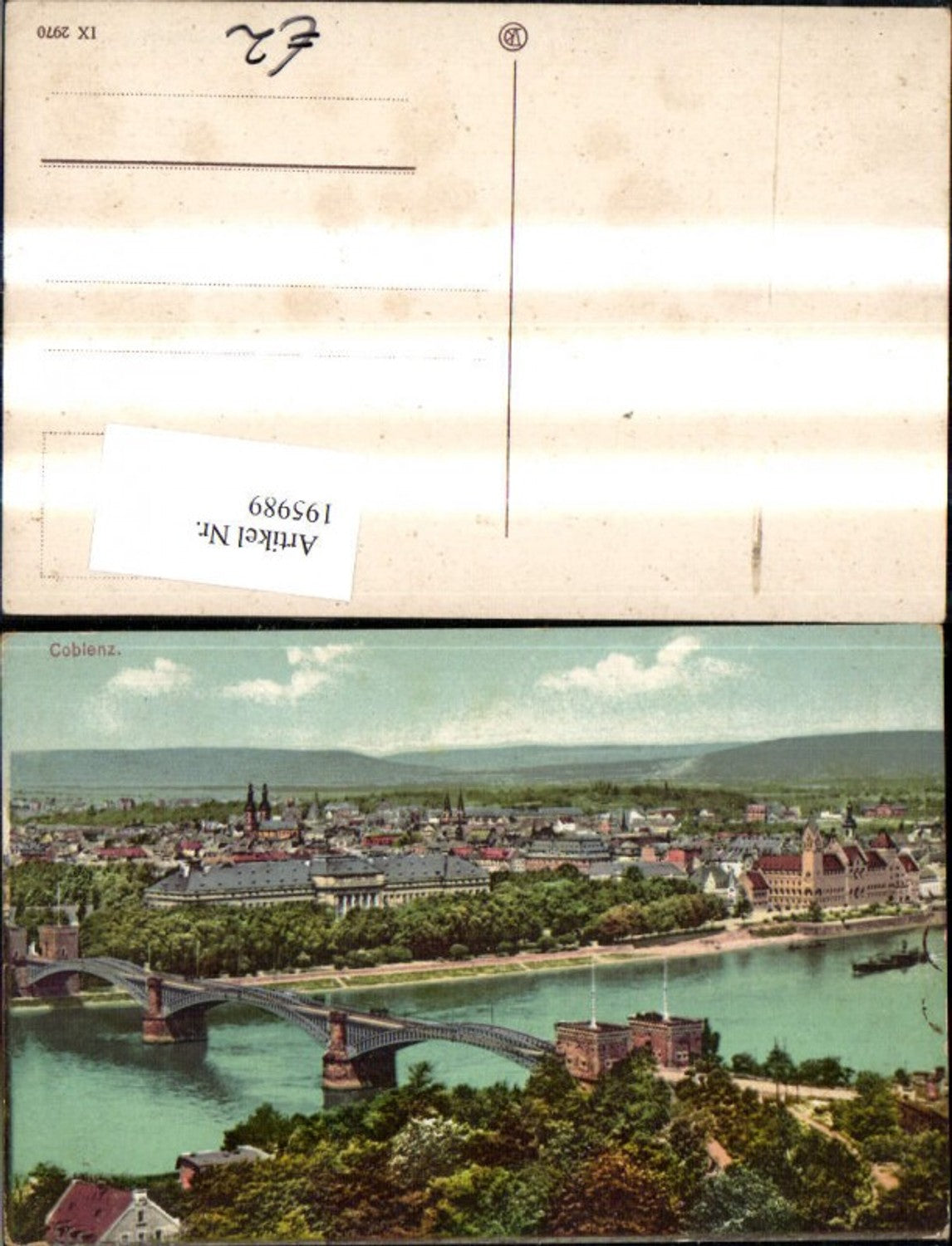 195989,Coblenz Teilansicht Koblenz