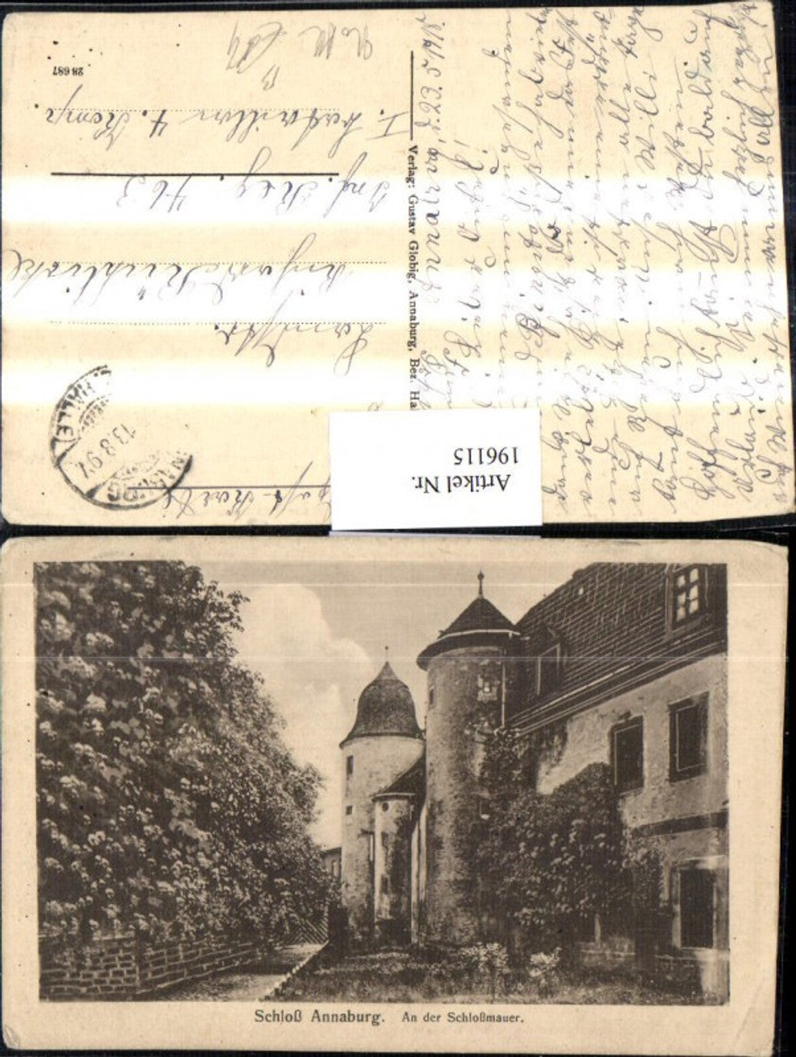 196115,Schloss Annaburg An der Schlossmauer