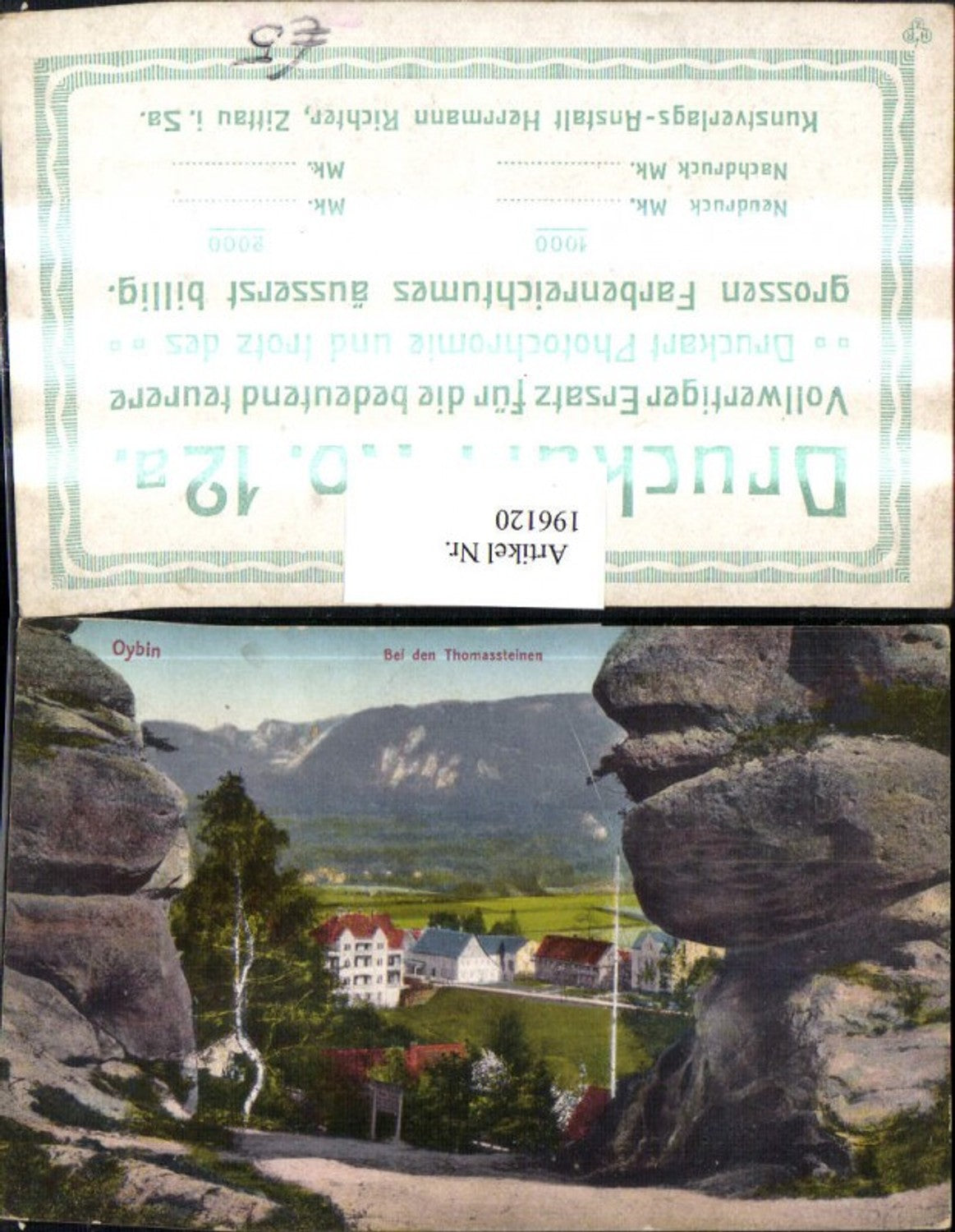 196120, Oybin At the Thomas Stones