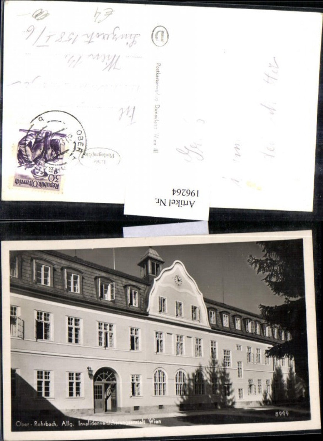 196264,Ober-Rohrbach Allgemeine Invalidenversicherungsanstalt Wien