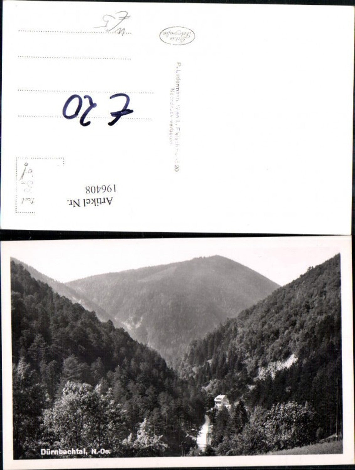 196408,Dürnbachtal Neukirchen a. Grossvenediger Foto Ak