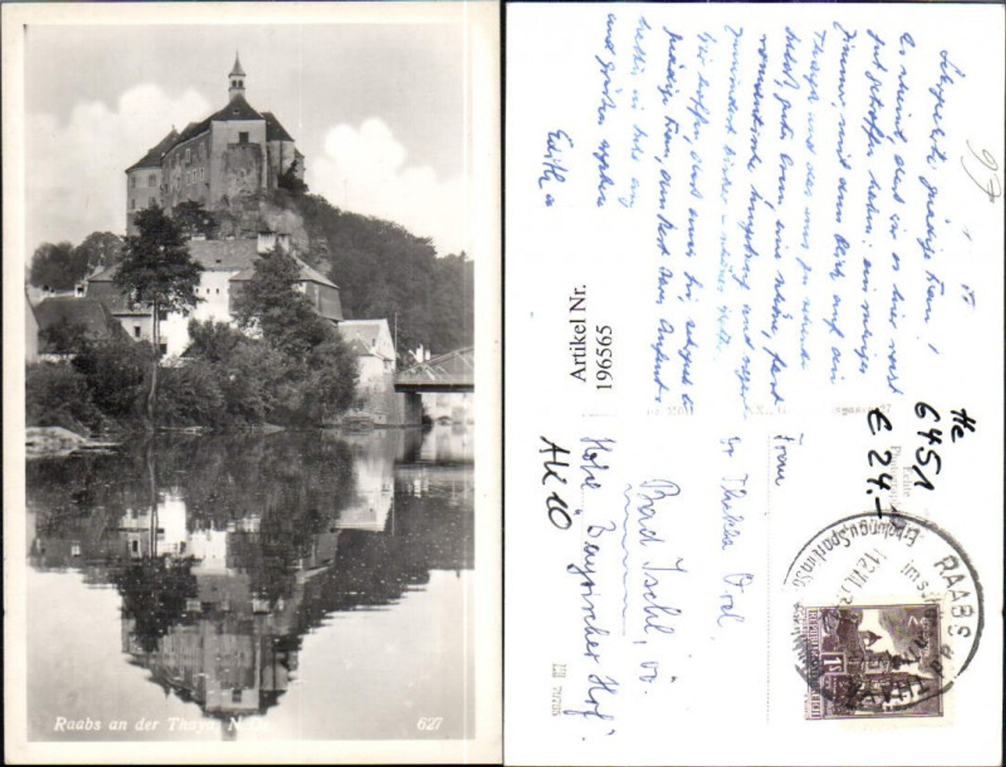 196565,Raabs a. d. Thaya Schloss Burg
