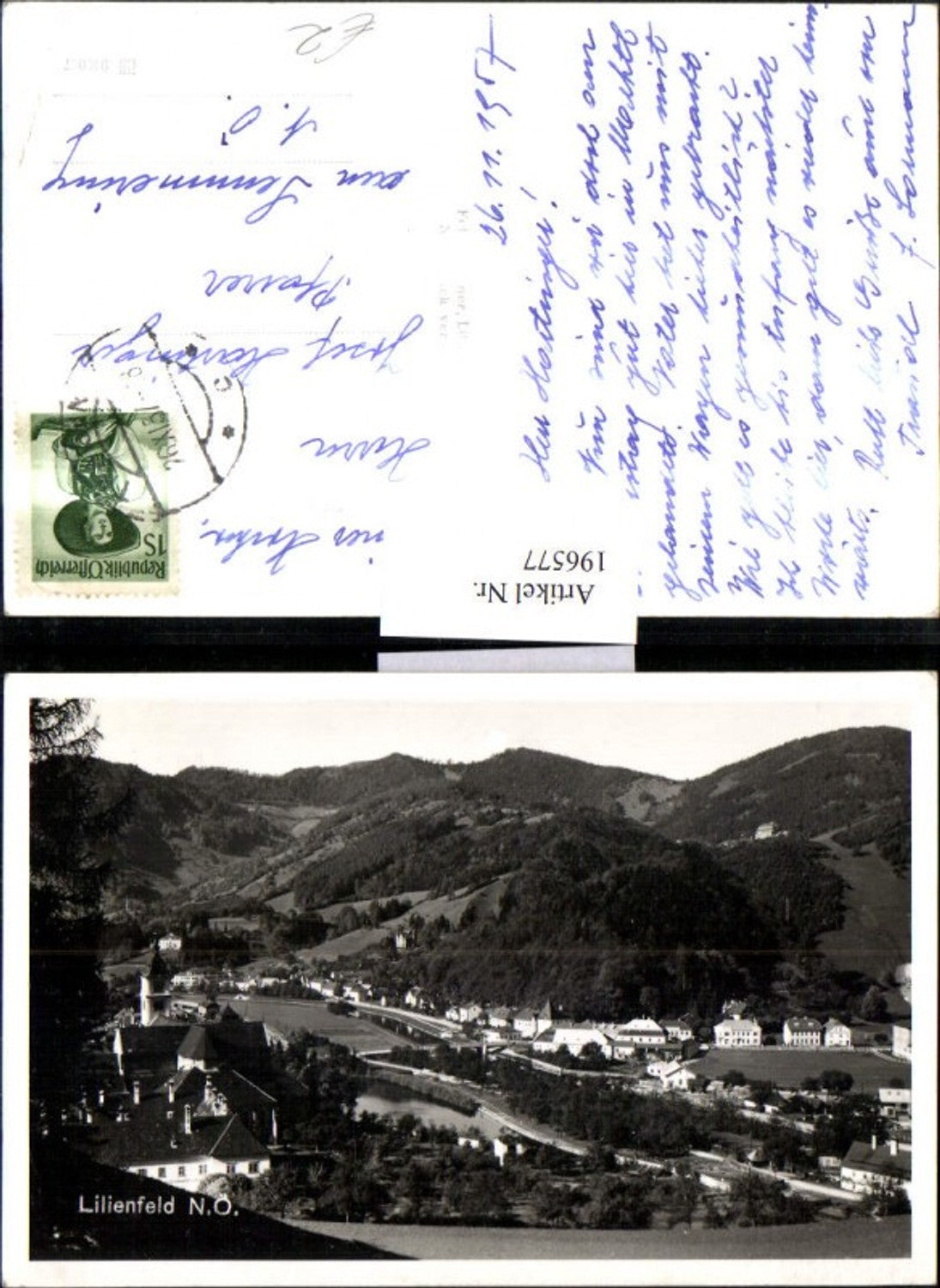 196577,Lilienfeld Teilansicht