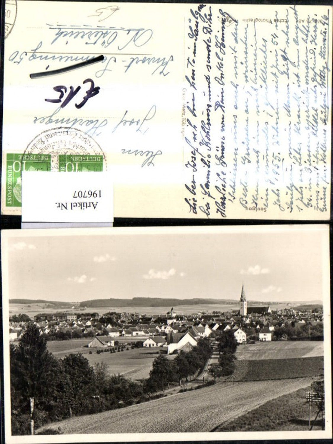196707,Foto Ak Saulgau Bad Saulgau