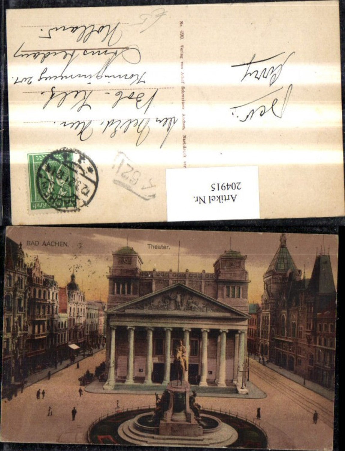204915, Bad Aachen Theater Oper Denkmal