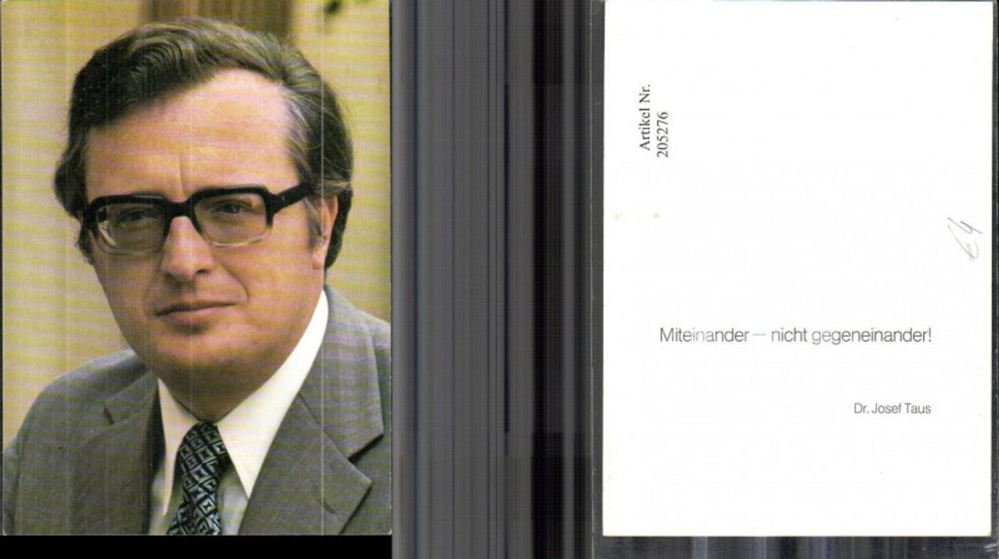 205276,Dr. Josef Taus