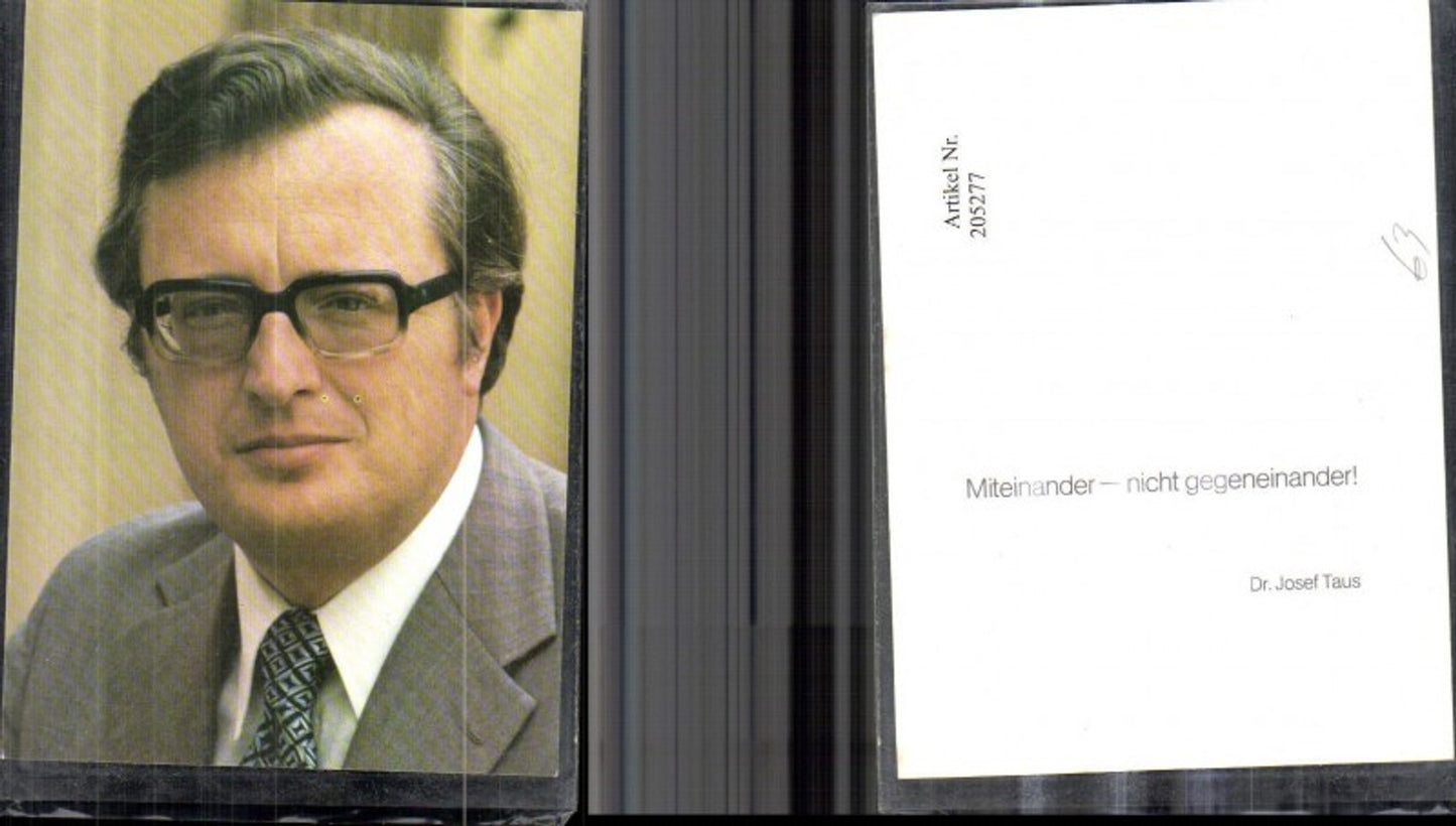 205277,Dr. Josef Taus