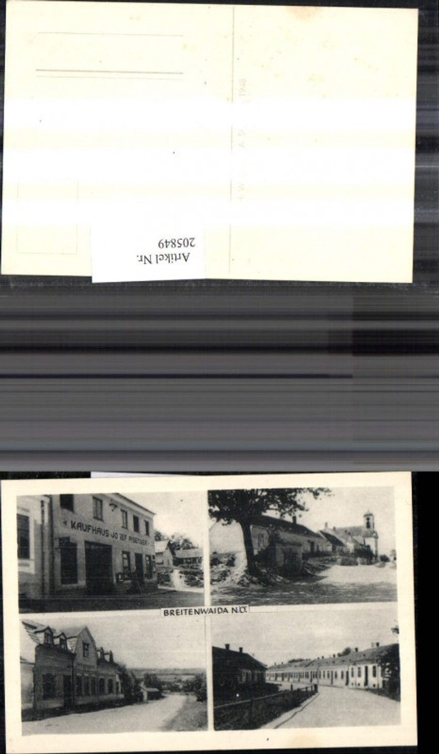 205849, Breitenwaida Department Store Josef Pisecker Church Street Views Multi-view Map