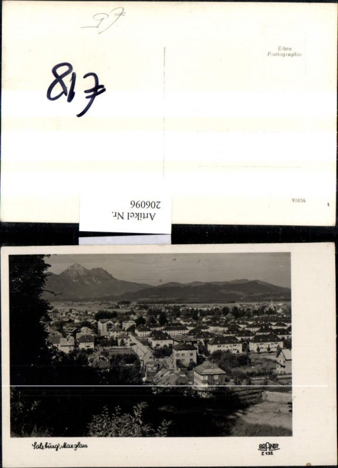 206096,Salzburg Maxglau Totale pub Brandt Z132