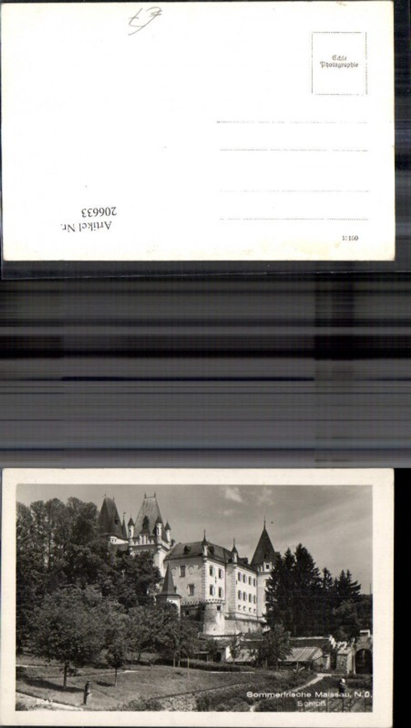 206633,Foto Ak Maissau Schloß
