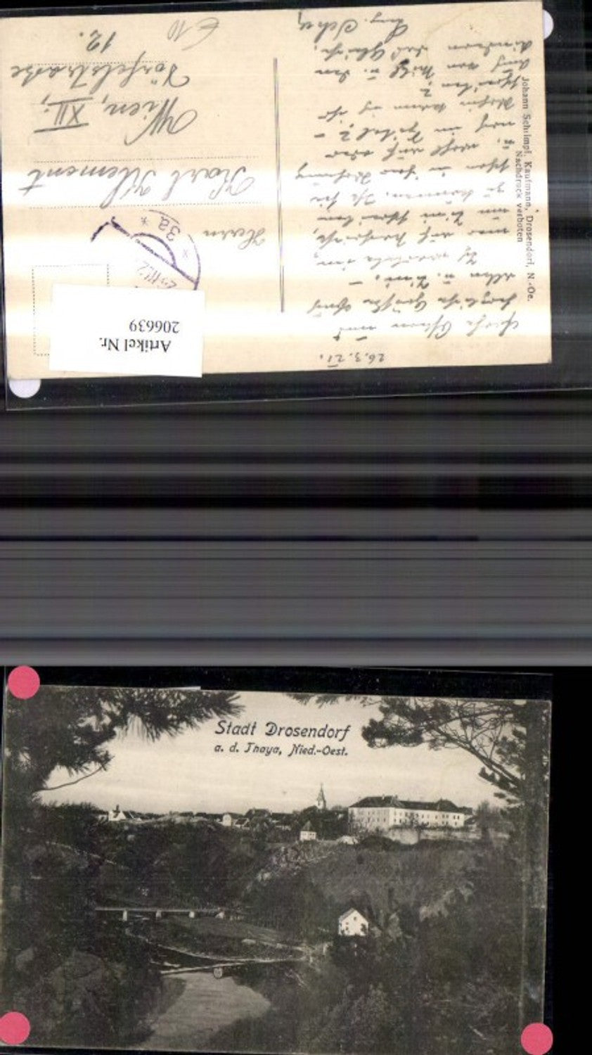 206639,Stadt Drosendorf a. d. Thaya