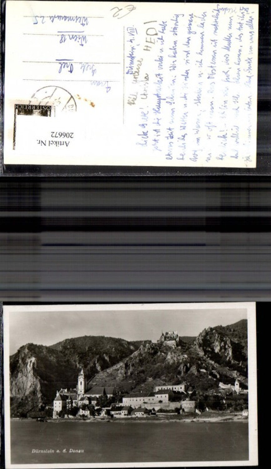 206672,Foto Ak Dürnstein a. d. Donau