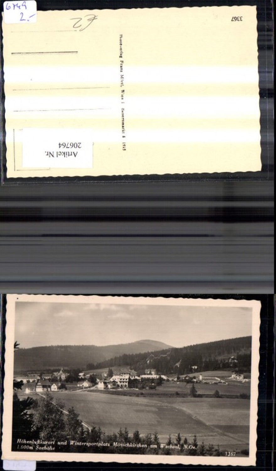 206764,Mönichkirchen a. Wechsel Totale