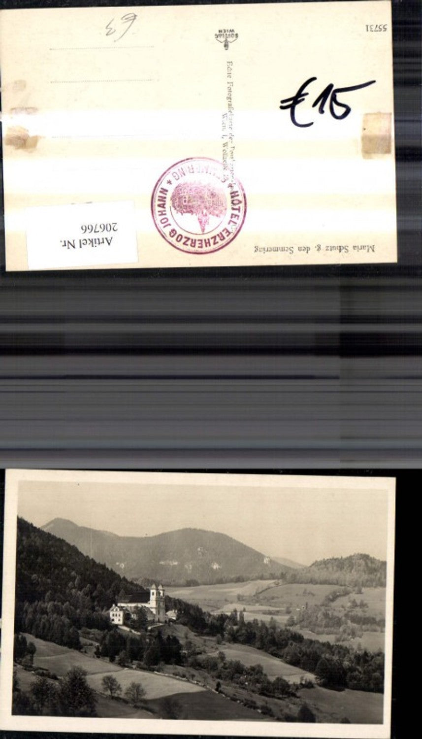 206766,Maria Schutz g. d. Semmering Schottwien
