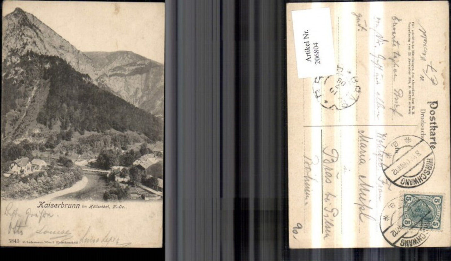 206804,Kaiserbrunn i. Höllenthal Höllental Nasswald
