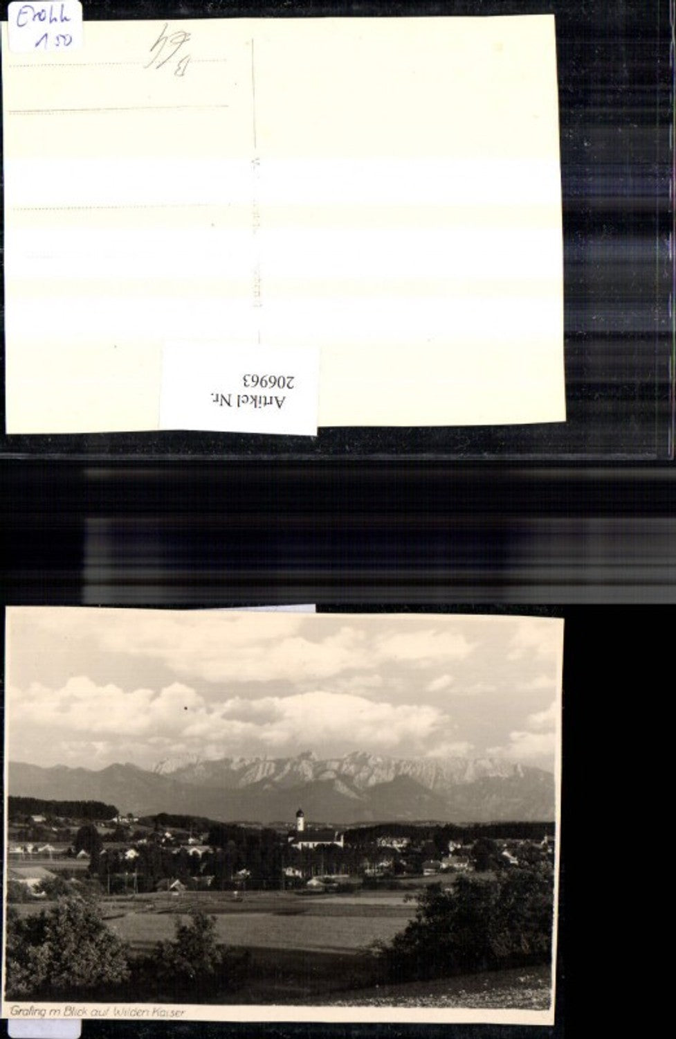 206963, Grafing partial view with view of Wilder Kaiser