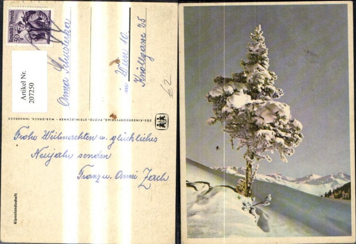 207250,SOS Kinderdorf Alpenlandschaft i. Winter