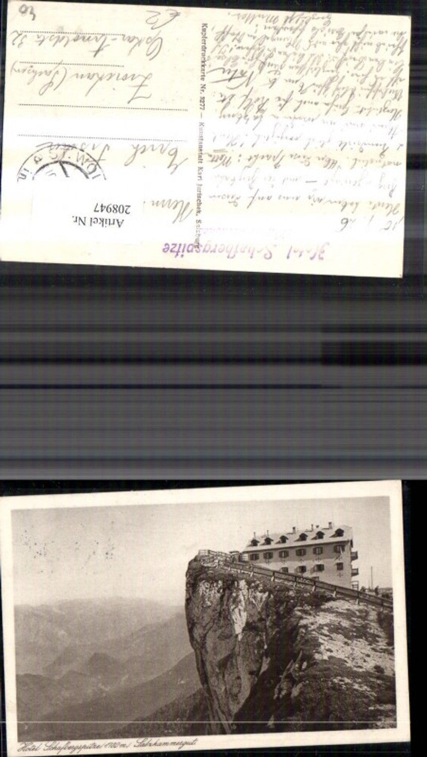 208947,Schafberg-Spitze St Wolfgang a. Wolfgangsee Zahnradbahn Bergbahn Hotel