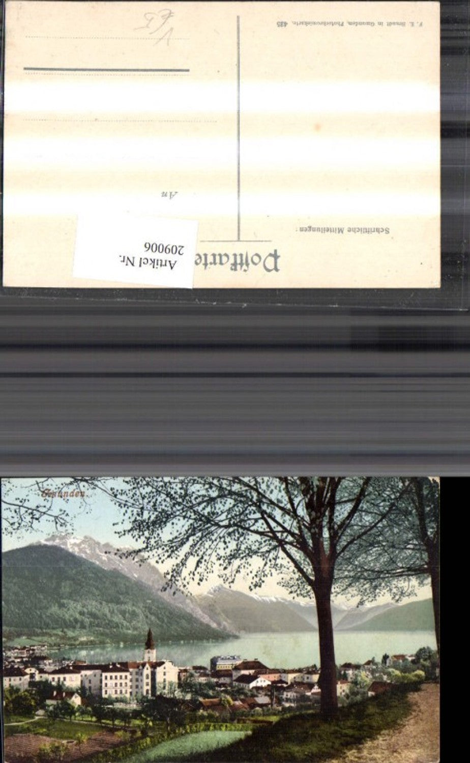 209006,Gmunden Teilansicht pub Brandt 425