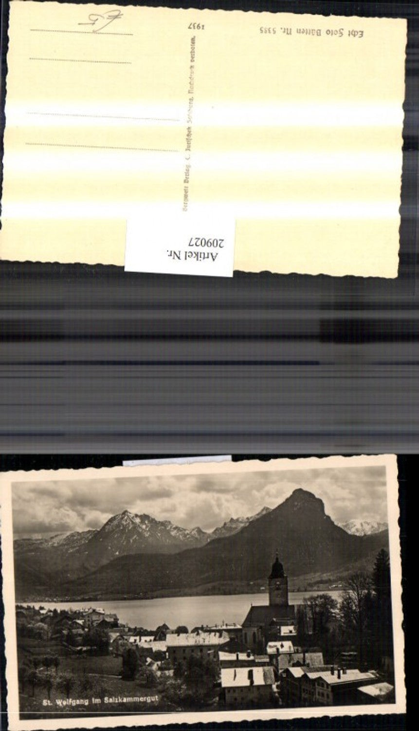 209027,St Wolfgang Teilansicht im Salzkammergut