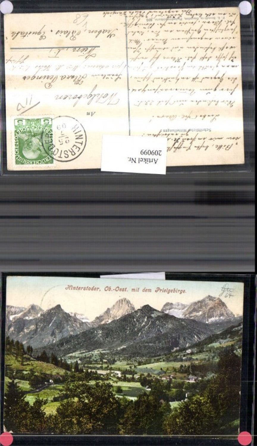 209099,Hinterstoder m. d. Prielgebirge pub Brandt 803