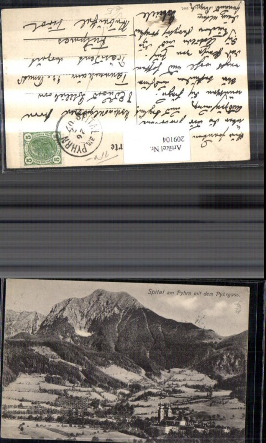 209104,Spital am Pyhrn Kirche m. d. Pyhrgass pub Brandt 2007