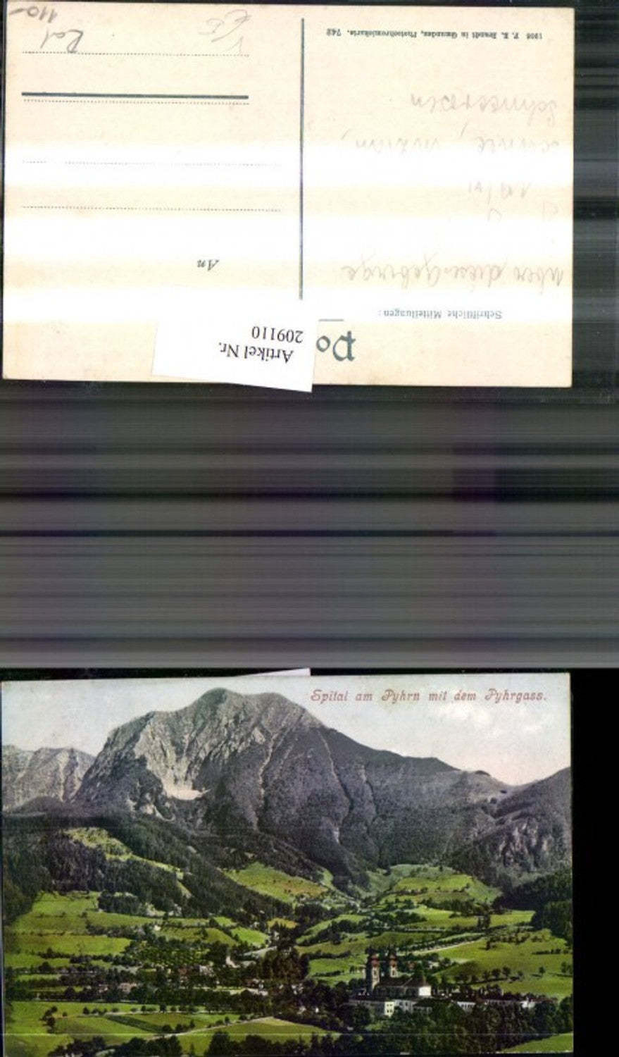 209110,Spital am Pyhrn Totale m. d. Pyrgass pub Brandt 742