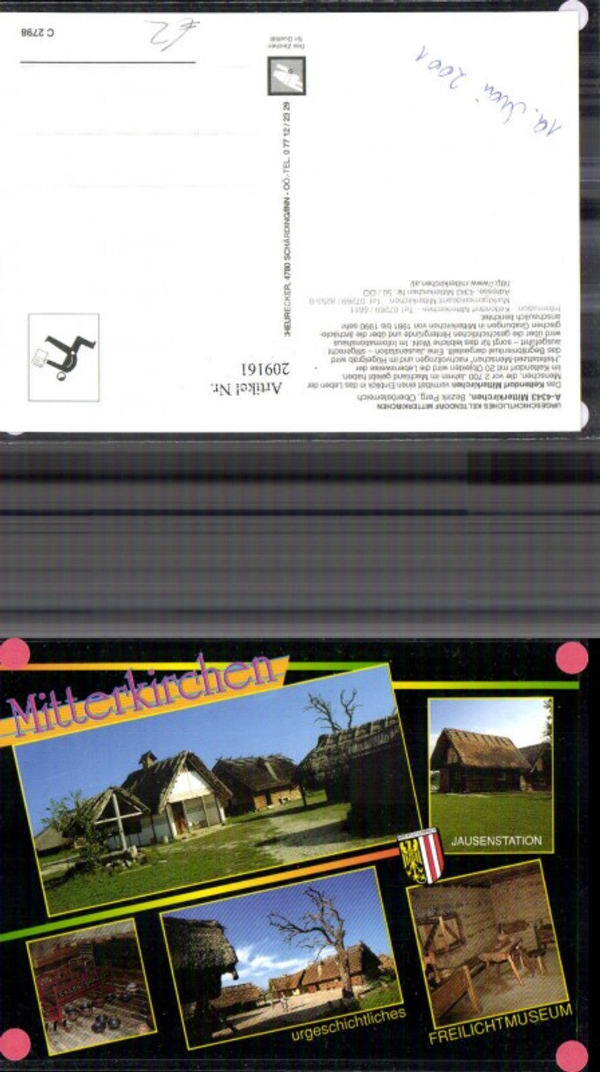 209161,Mitterkirchen Freilichtmuseum Museum Mehrbildkarte