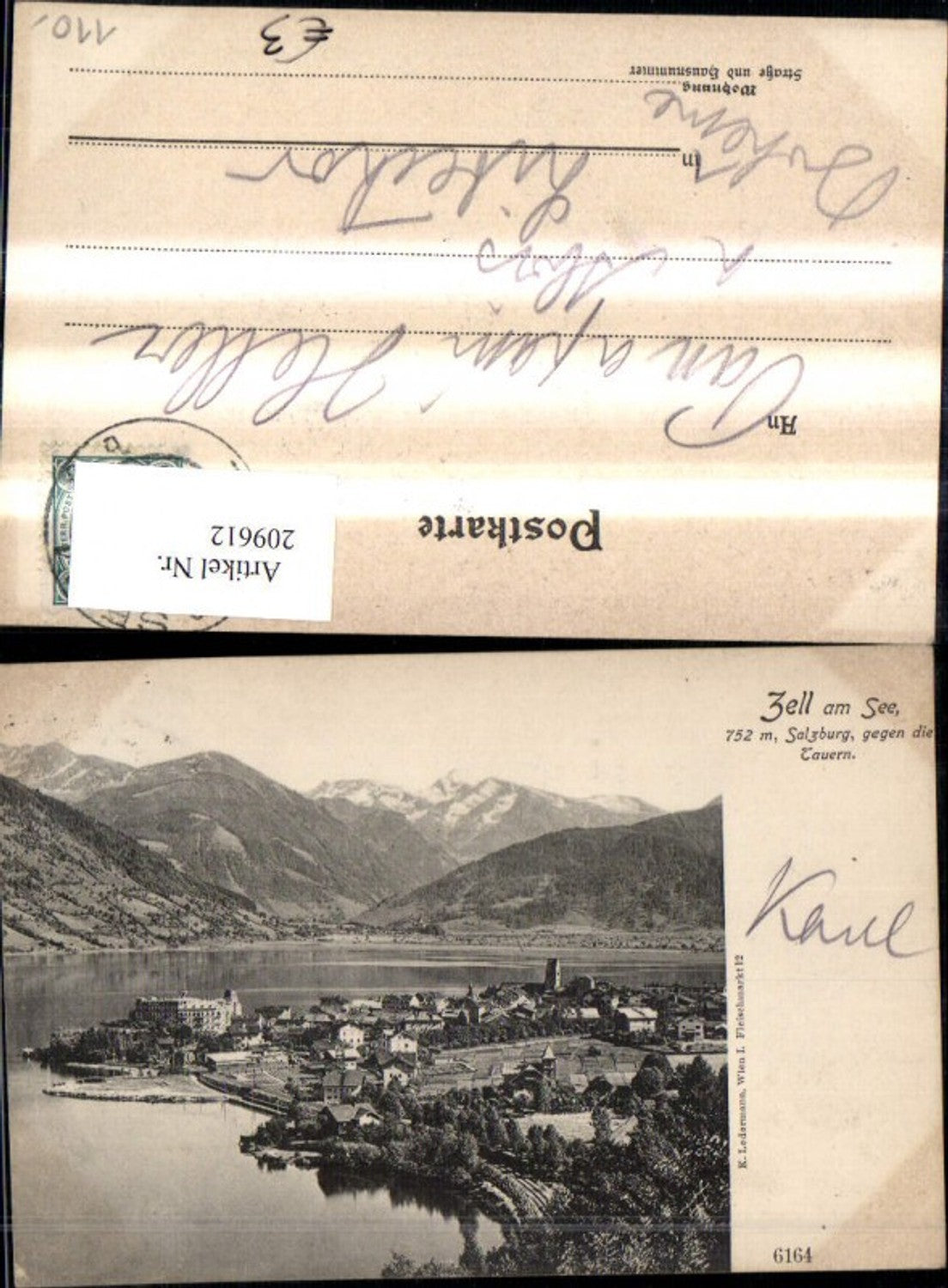 209612,Zell a. See geg. d. Tauern