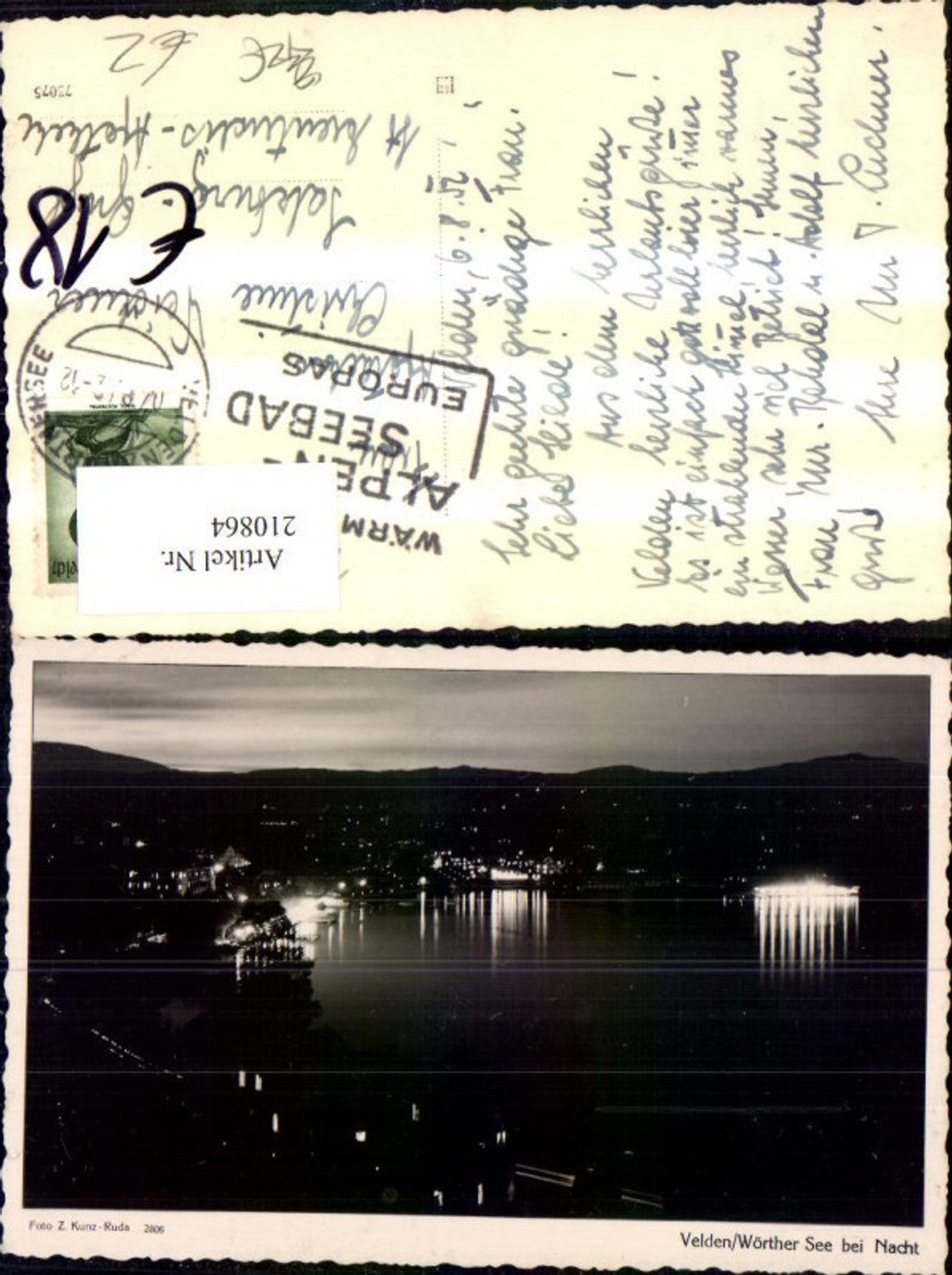 210864,Velden a. Wörthersee b. Nacht