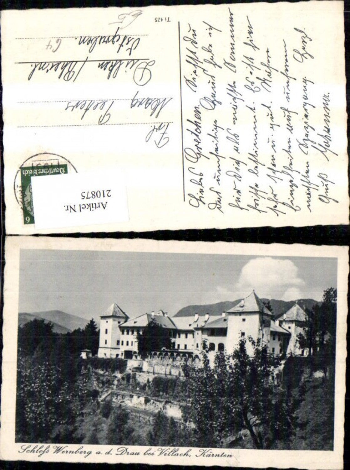 210875,Villach Schloss Wernberg a. d. Drau b. Villach