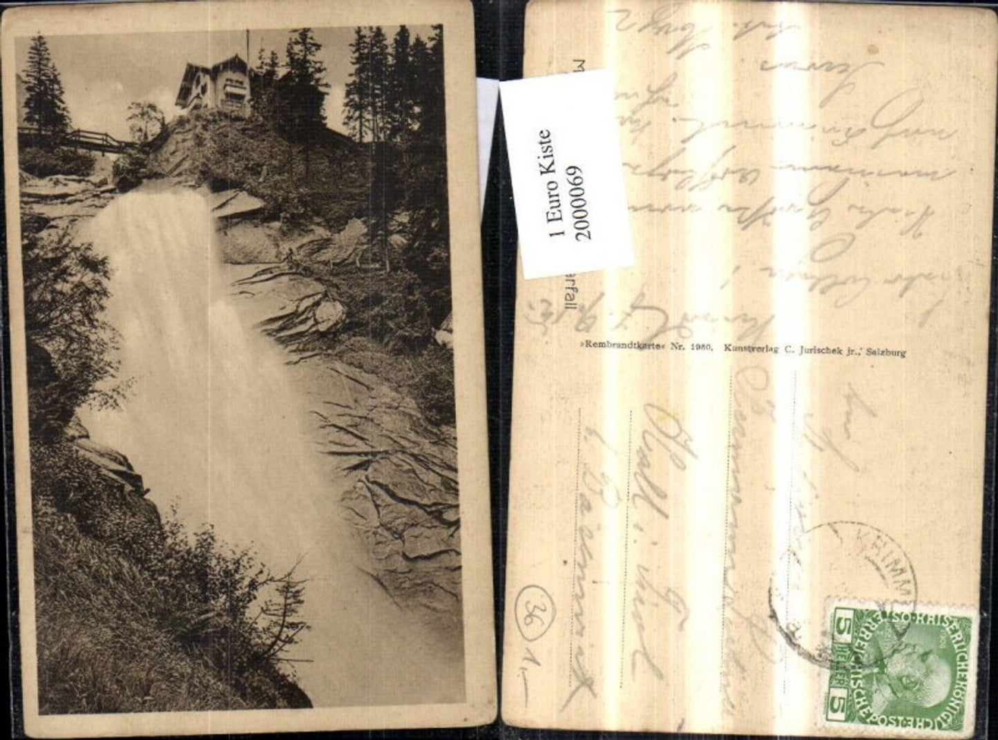 2000069, Krimml Middle Krimml Waterfall