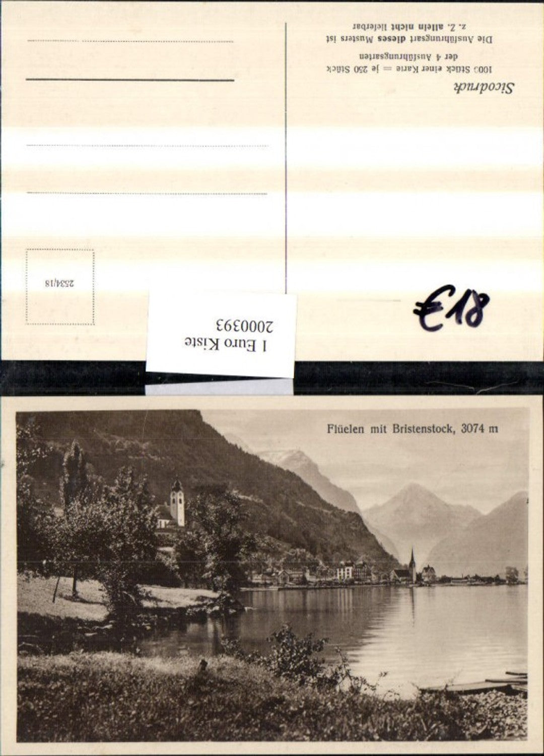 2000393,Flüelen m. Bristenstock Partie