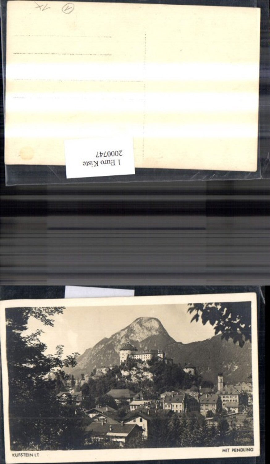 2000747,Kufstein i. Tirol Teilansicht m. Pendling