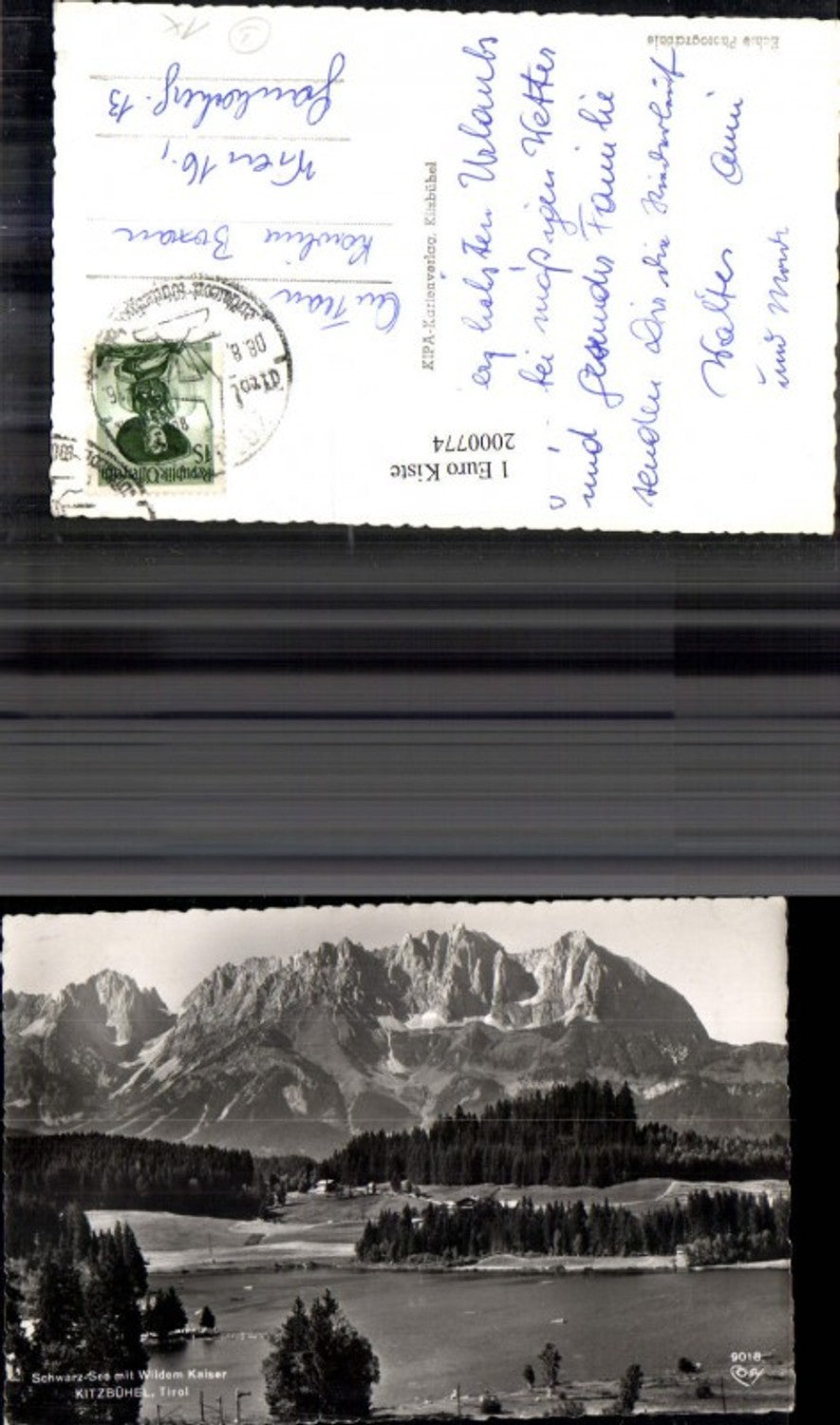 2000774,Kitzbühel Schwarzsee See m. Wildem Kaiser