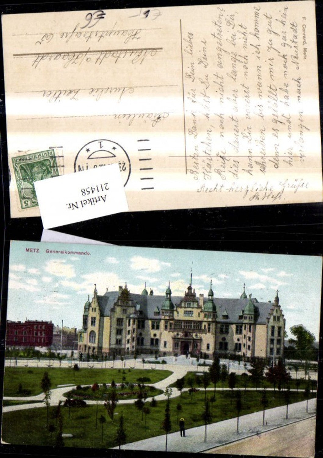 211458,Metz Generalkommando
