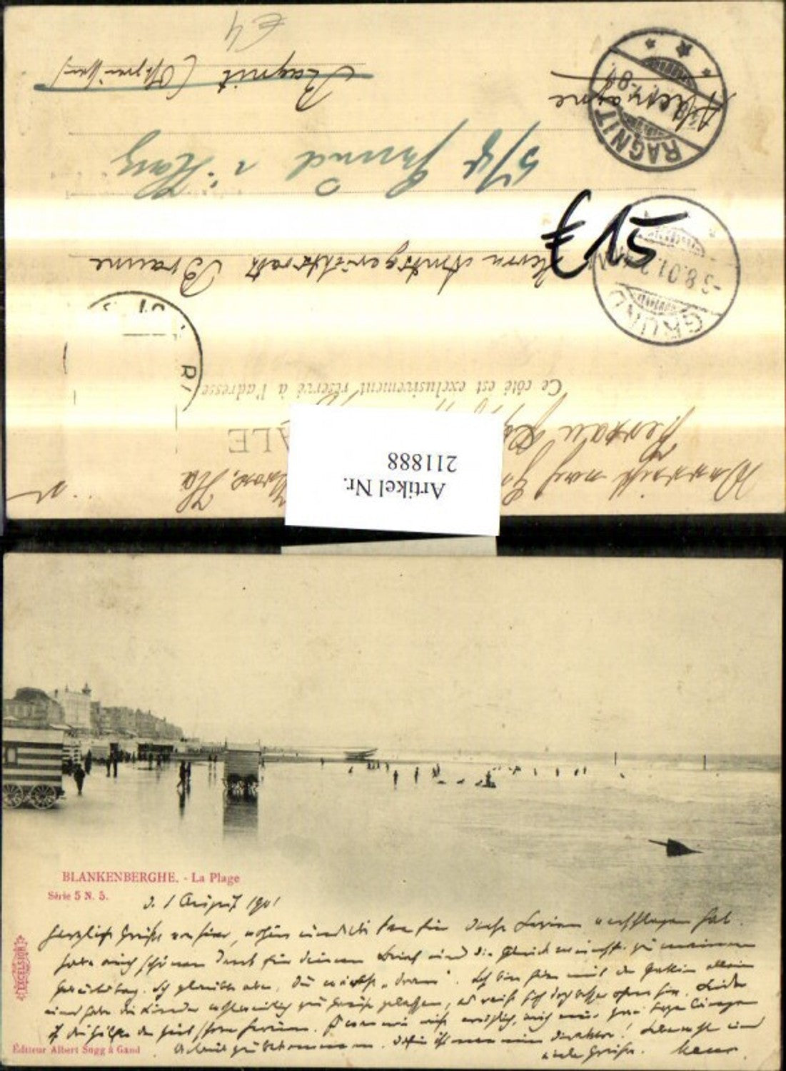 211888,Blankenberghe La Plage Strand