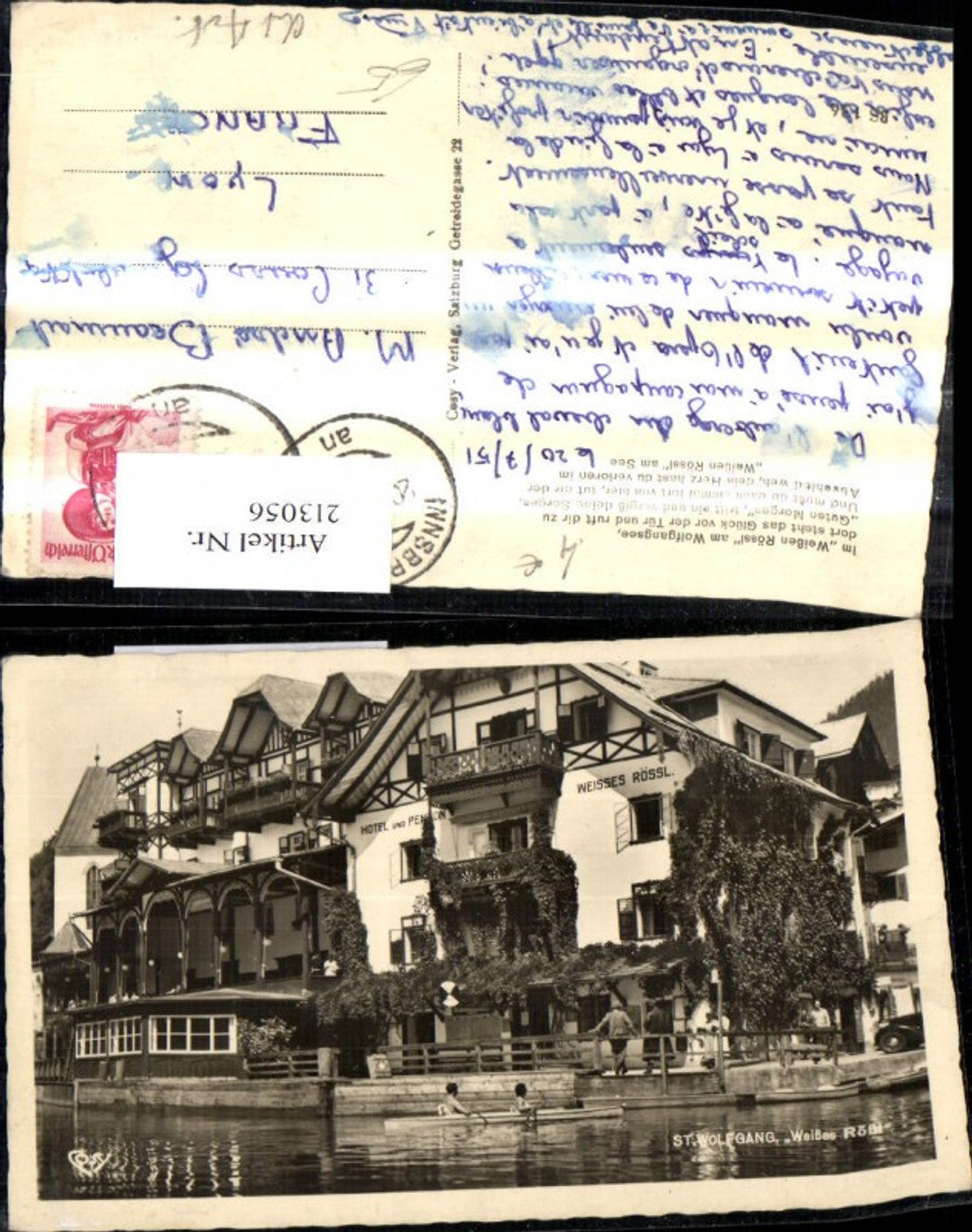 213056,St Wolfgang a. Wolfgangsee Hotel Weisses Rössl