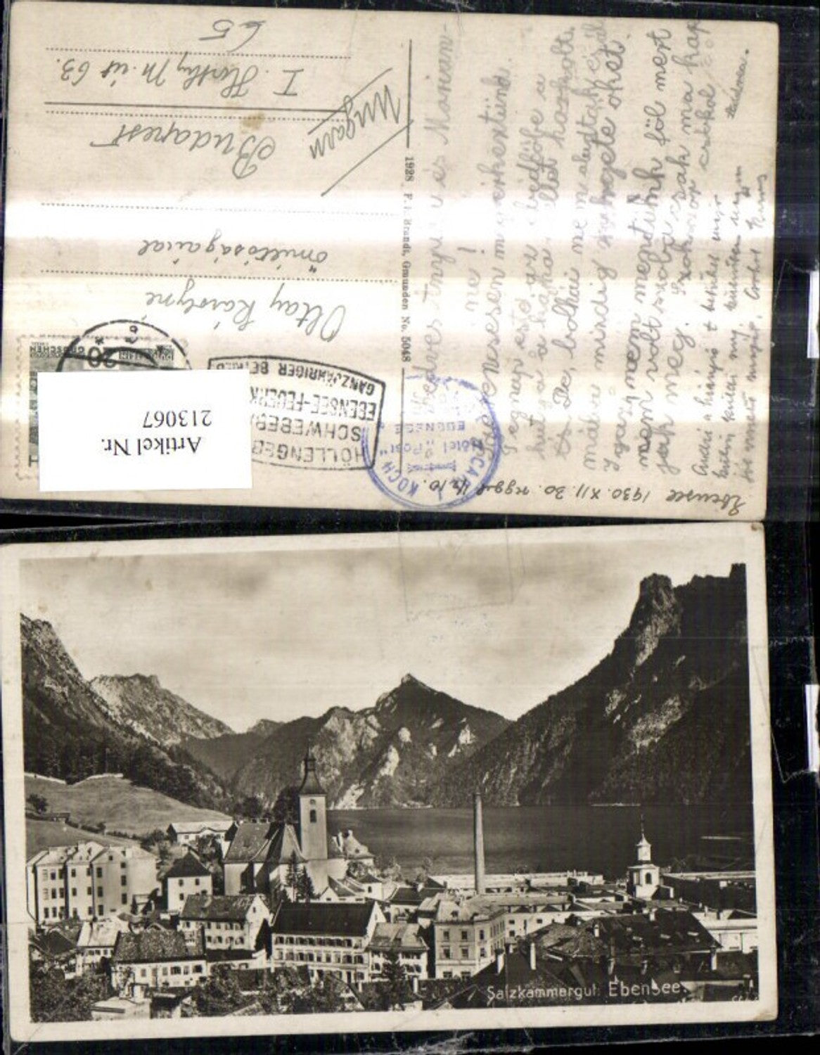 213067,Ebensee Salzkammergut