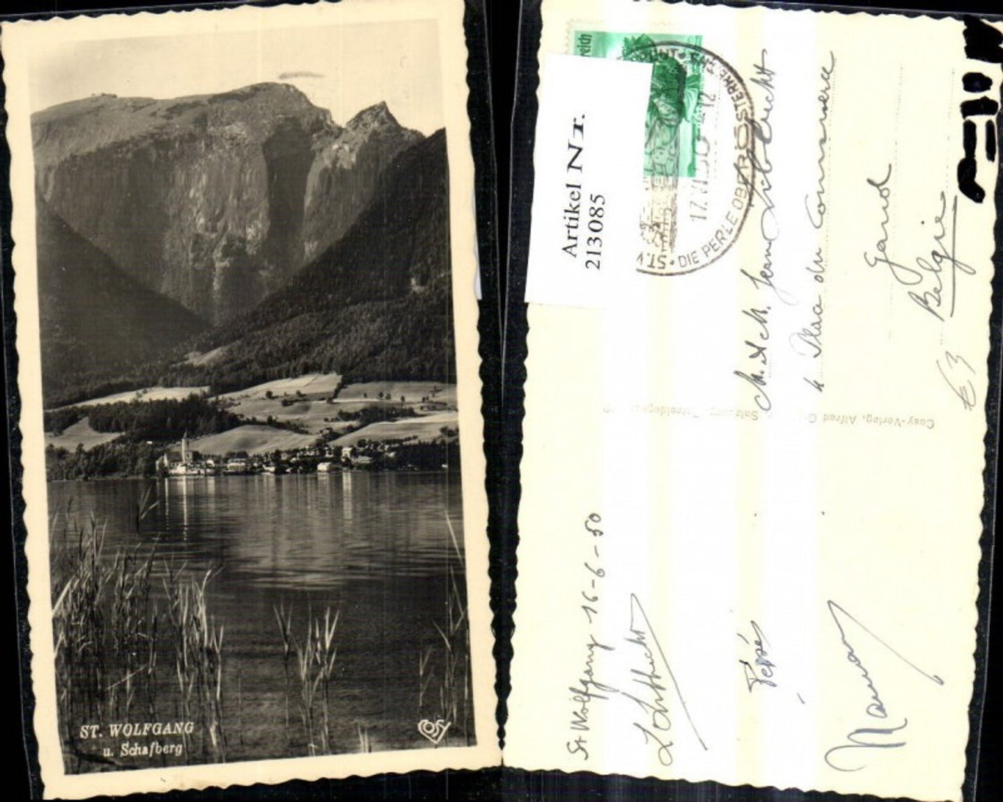 213085,St Wolfgang a. Wolfgangsee u. Schafberg