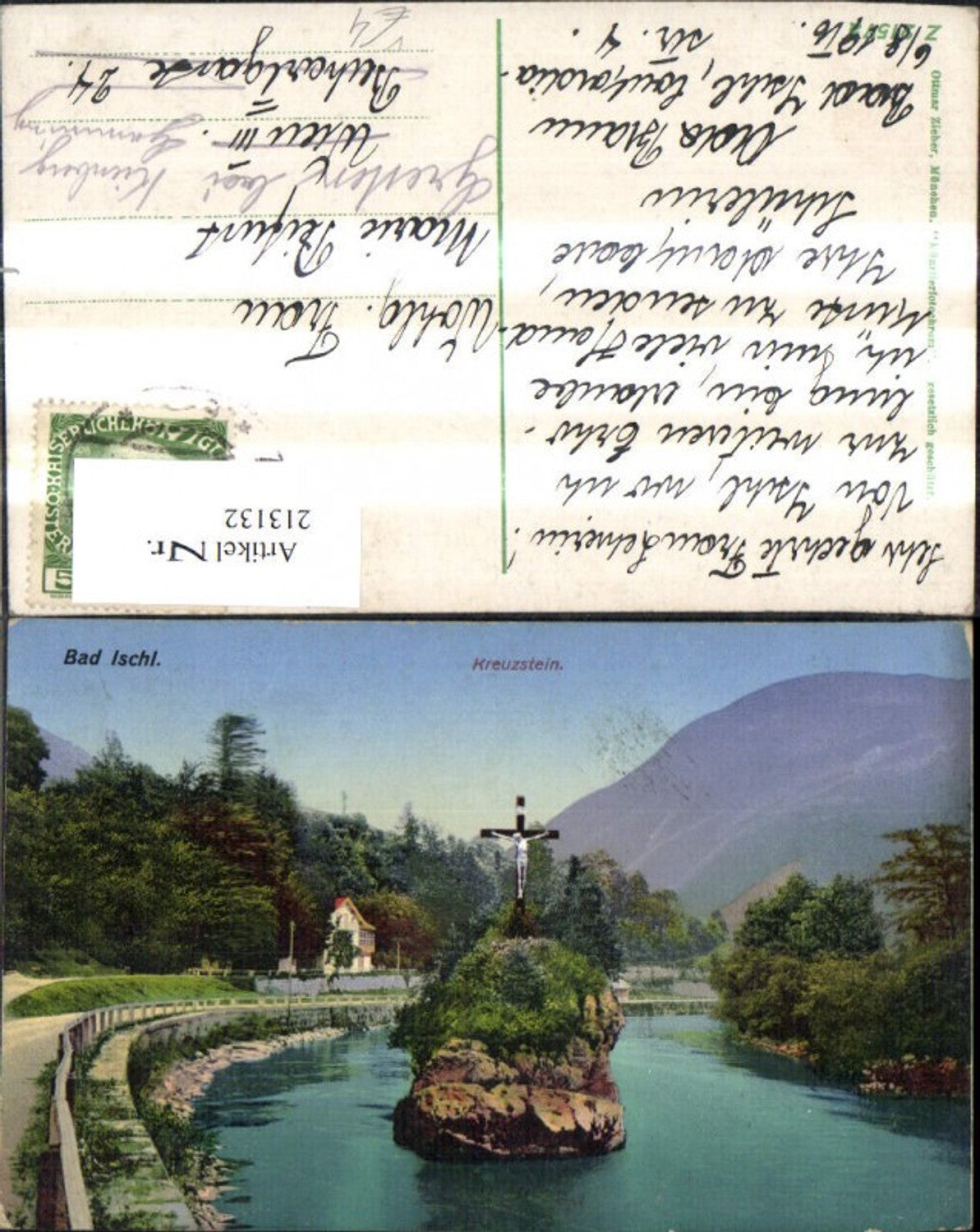 213132,Bad Ischl Kreuzstein pub Ottmar Zieher Z 21575