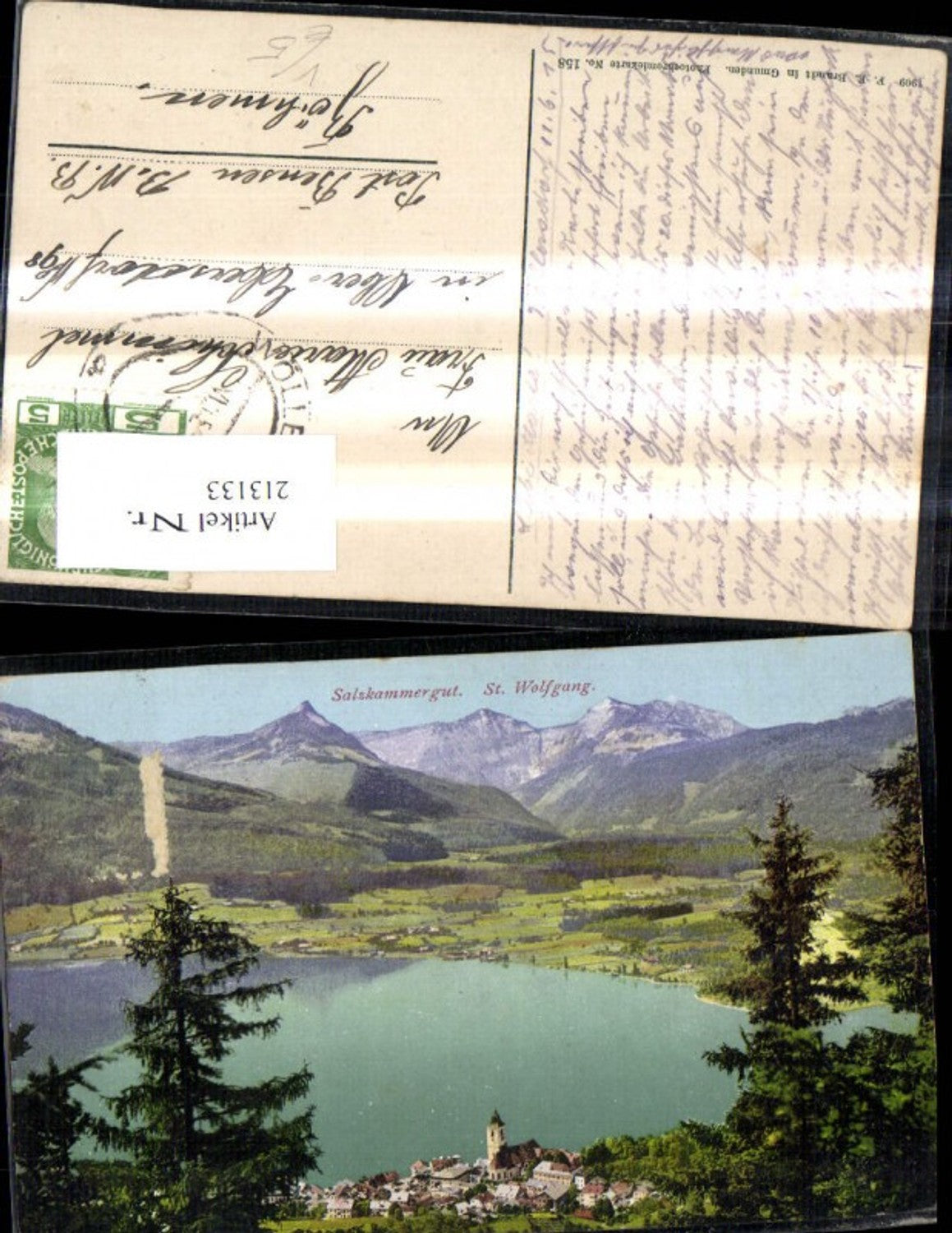 213133,St Wolfgang a. Wolfgangsee Salzkammergut pub F. E. Brandt 158