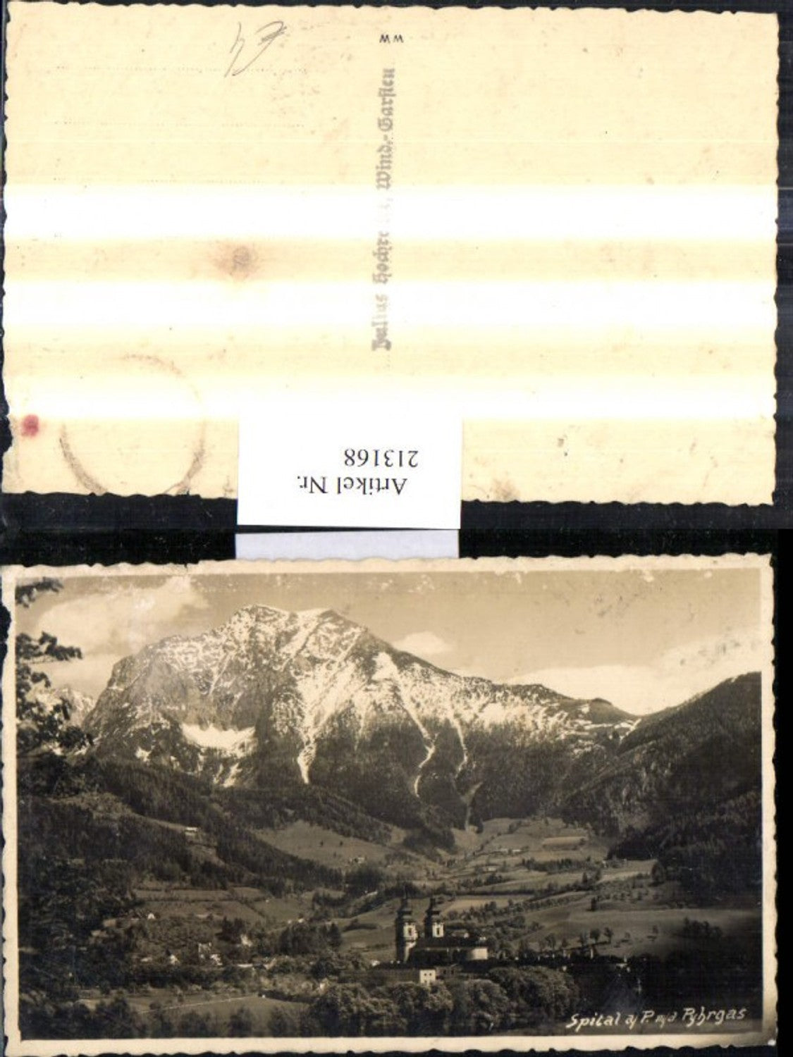 213168,Spital am Phyrn m. d. Pyhrgas