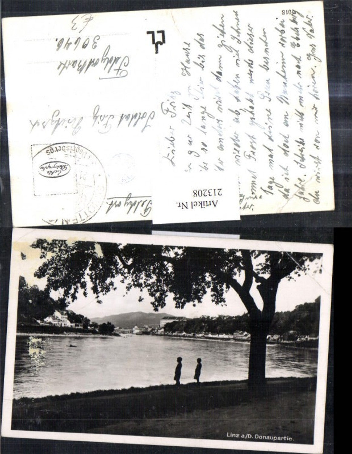 213208,Linz a. d. Donau Donaupartie Partie