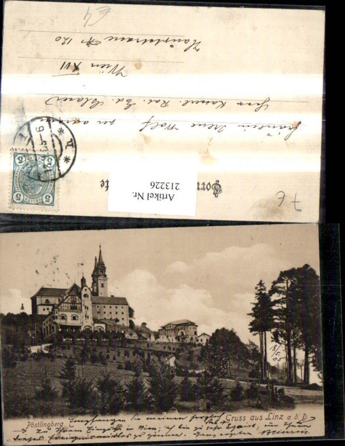 213226,Linz a. d. Donau Pöstlingberg Kirche