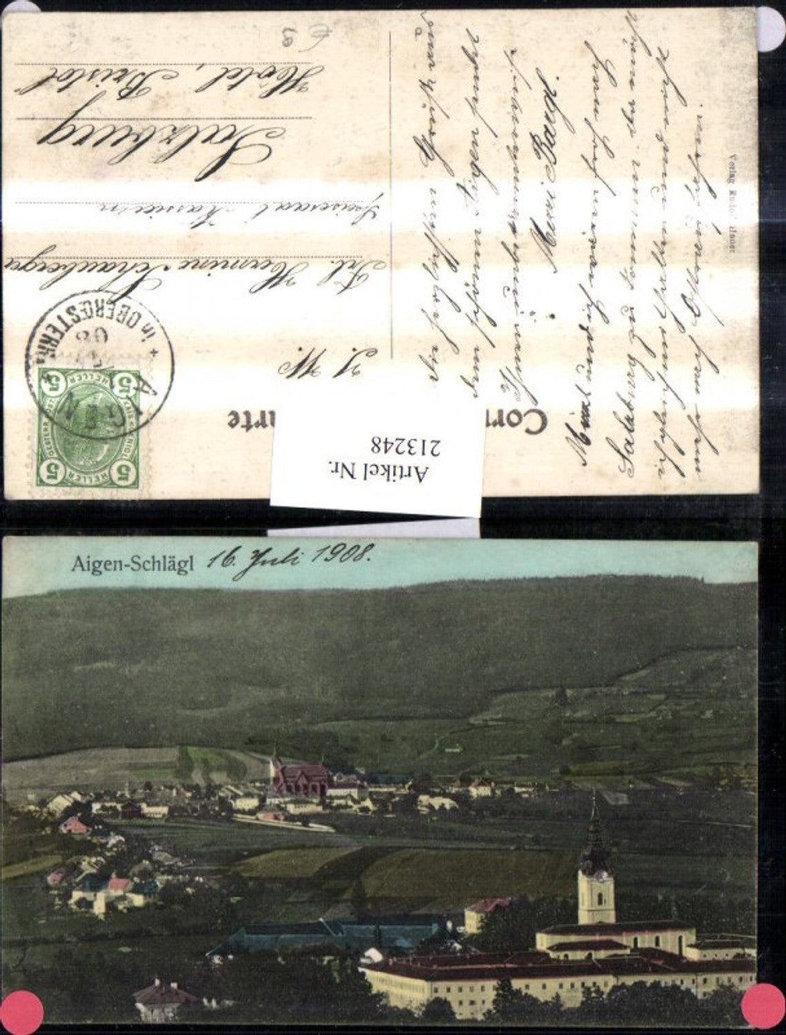 213248, Aigen-Schlägl Totale im Mühlkreis Stift